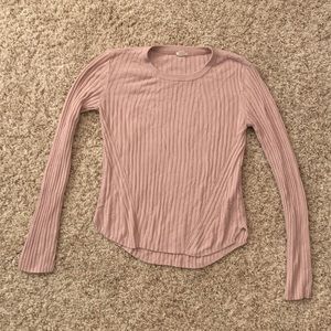 Pastel pink light weight shirt from garage